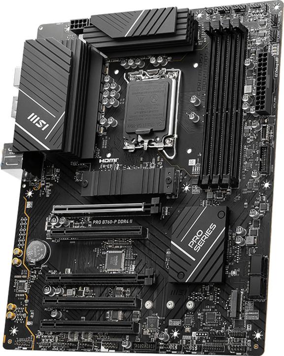 Produktbild MSI PRO B760-P DDR4 II (LGA 1700, Intel B760, ATX)