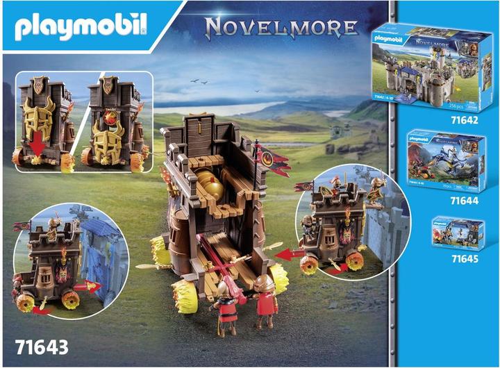Immagine prodotto Playmobil Attacca il carro con il cannone di fuoco (71643, Playmobil Novelmore)