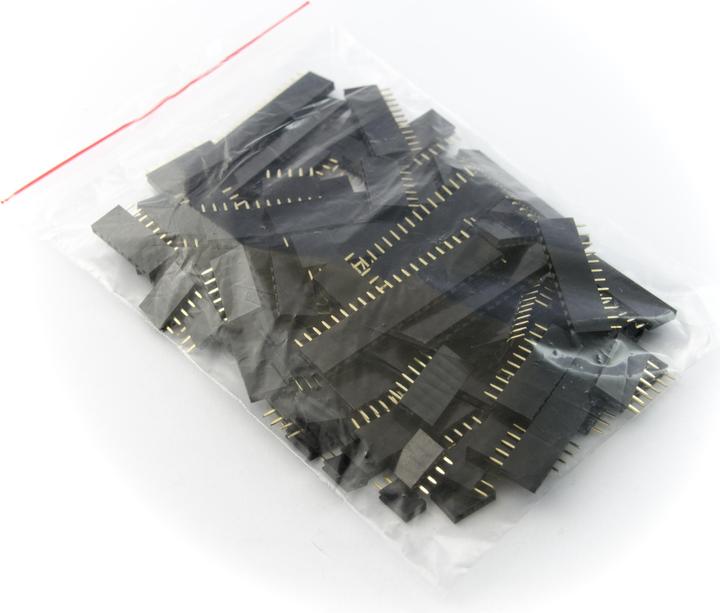 Actual product image Purecrea Male / Female Connector Set Female Pin RM 2.54 mm / 100 pcs.