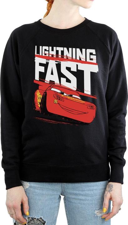 Immagine prodotto Disney Cars Lightning Fast Felpa Donna (XXL)