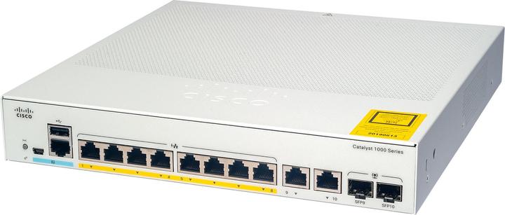 Immagine prodotto Cisco Interruttore 8 porte PoE+ C1000-8P-E-2G-L (8 Porti)