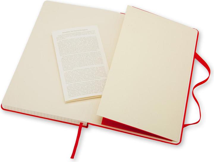 Actual product image Moleskine Notebook squared, hard cover (A5, Checked, Hardcover)