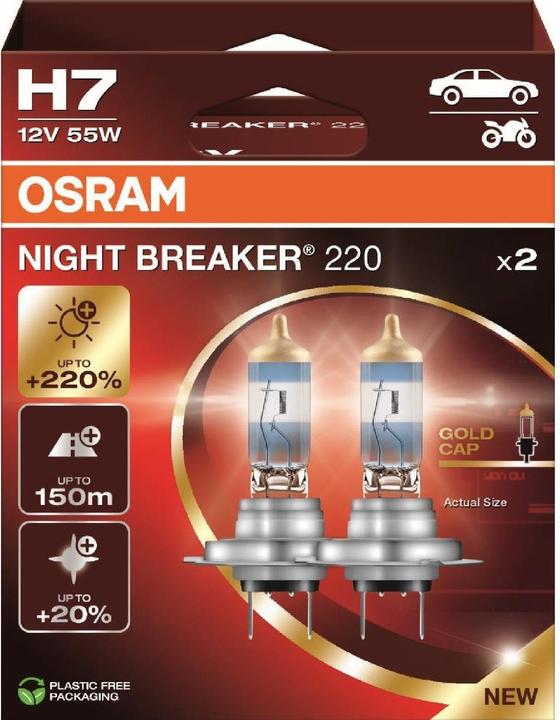 Produktbild Osram Night Breaker 220 (H7)