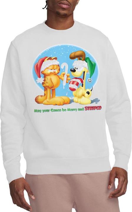 Immagine prodotto Garfield Merry And Striped Felpa Adulto Unisex (S)
