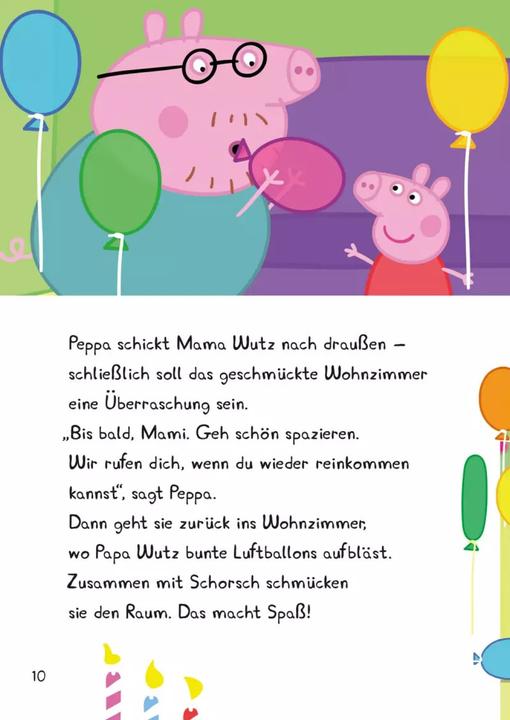 Actual product image Peppa: Lustige 5-Minuten-Geschichten (German, Steffi Korda, 2017)