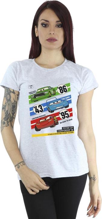 Immagine prodotto Disney Cars Piston Cup Champions Maglietta Donna (S)