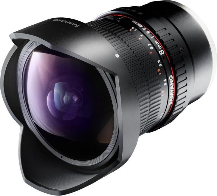 Produktbild Samyang 8mm f/3.5 Asph IF MC Fisheye CSII DH - Sony E (Sony E, APS-C / DX)