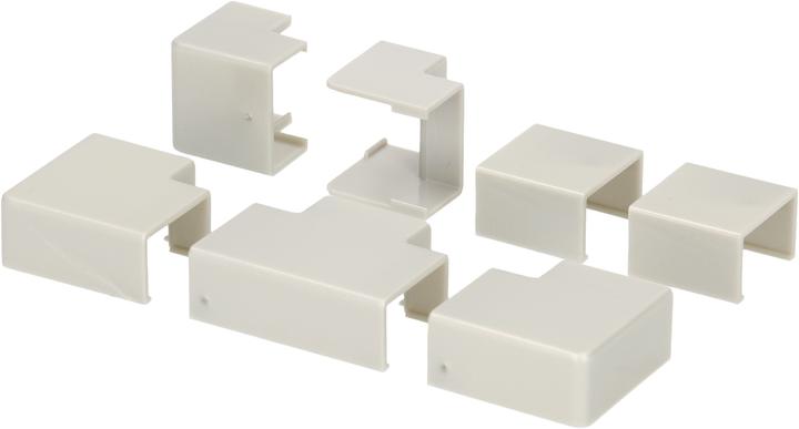 Inofix Connecteurs Plasfix 16x10mm assortis 7 pièces (Conduit, 100 cm)