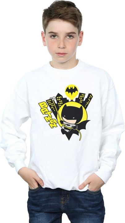 Produktbild Chibi Batman Swinging Sweatshirt Jungen (152, 158)
