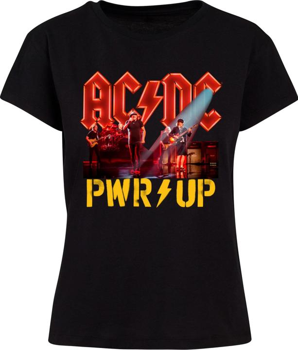 Merchcode Ladies ACDC - PWRUP Stage Lights Box Tee - 165675