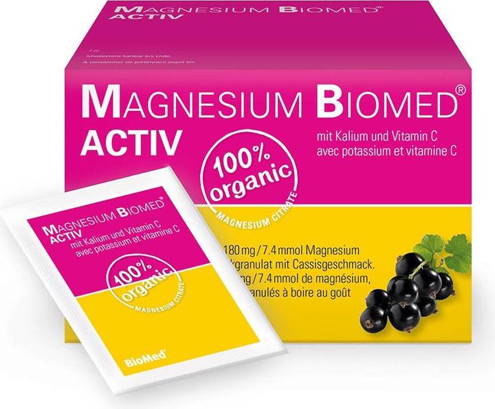 Actual product image Biomed Magnesium Activ (40 Piece, Sachet, 228 g)