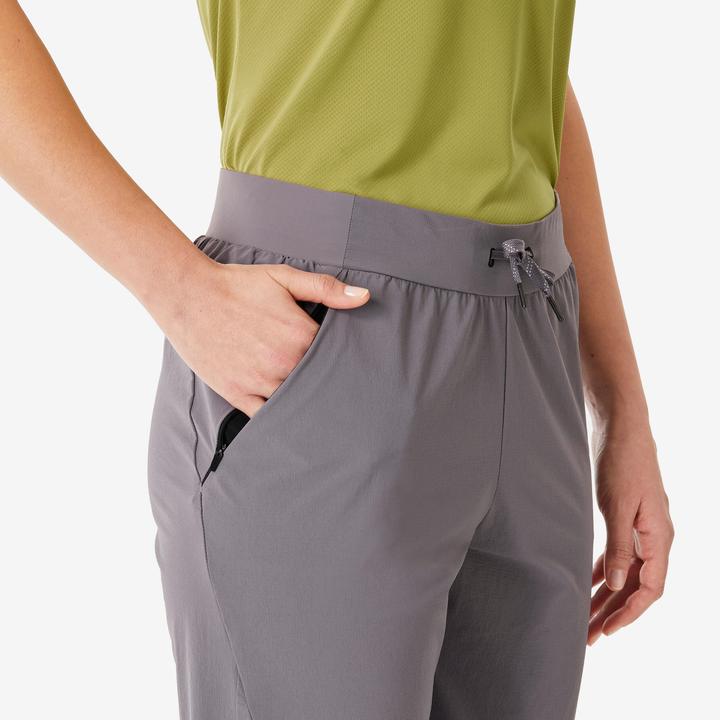 Image du produit Quechua Pantalon de randonnée femme, MH500 gris foncé (31)