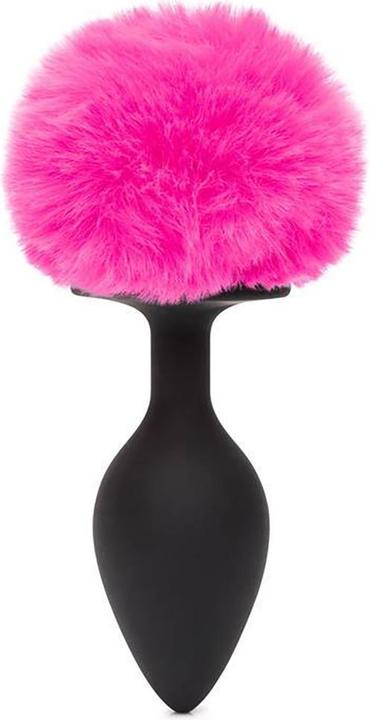 Image du produit Happy Rabbit Non Vibrating Butt Plug Large Noir/Rose