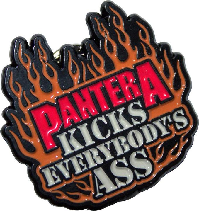 Produktbild Pantera Abzeichen Kicks Everybody's Ass ZinkLegierung Nadel