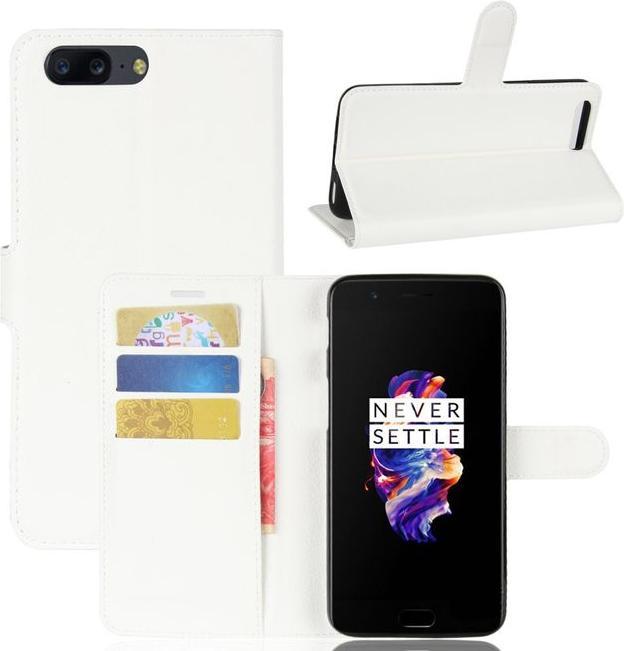Produktbild MU Classic Leder Litchi Hülle (OnePlus 5)