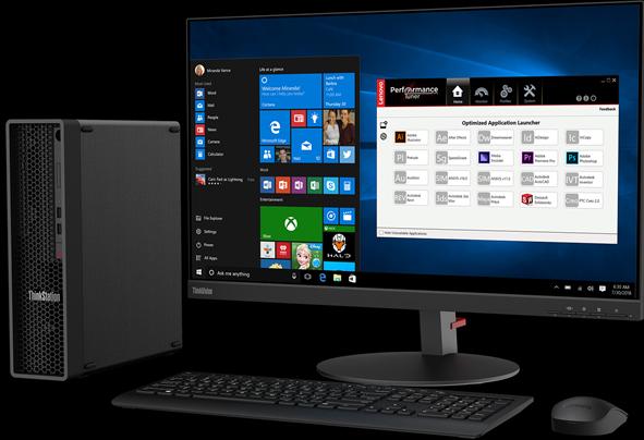 Actual product image Lenovo ThinkStation P350 SFF (Intel Core i7-11700, 16 GB, 512 GB, Quadro T1000)