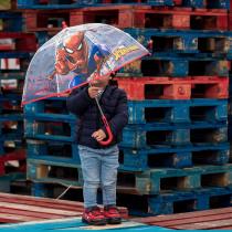 Produktbild Spiderman Regenschirm mit manueller Blase, 45 cm