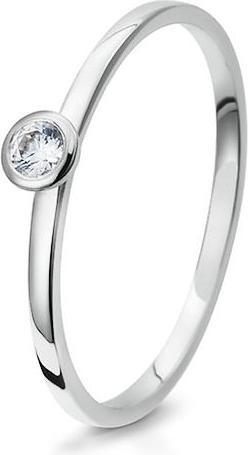 Produktbild Breuning RING - BRILL. 0,10 Ct. H/si (61, 750/18 K Gold)
