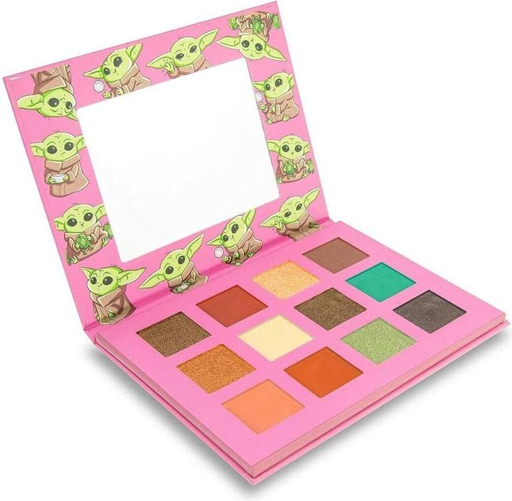 Actual product image Mad Beauty Mandalorian The Child Eye Palette 12 x 2.5 g