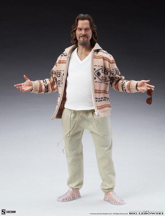 Actual product image Sideshow The Big Lebowski "The Dude" 1/6 action figure