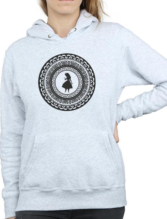Actual product image Disney Womens/Ladies Alice In Wonderland Circle Hoodie (M)