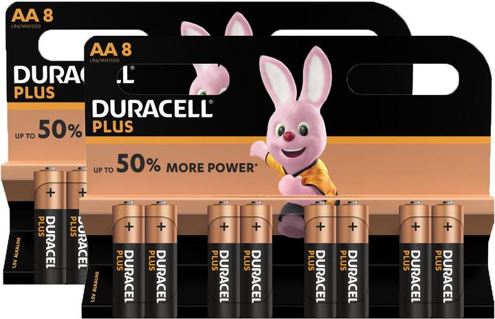 Produktbild Duracell Plus (16 Stk., AA, 2700 mAh)