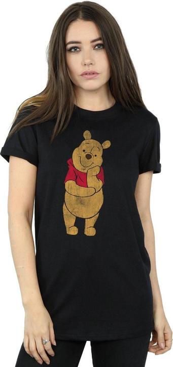 Actual product image Winnie the Pooh Womens/Ladies Cotton Boyfriend T-Shirt (3XL)