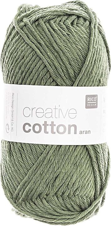 Immagine prodotto Rico Design Lana Creative Cotton Aran 50 g, Ivy (85 m)