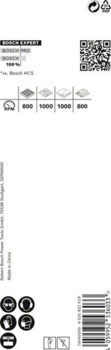 Produktbild Bosch Professional Zubehör EXPERT Construction Material Lochsäge, 35 x 60 mm (35 Millimeter)