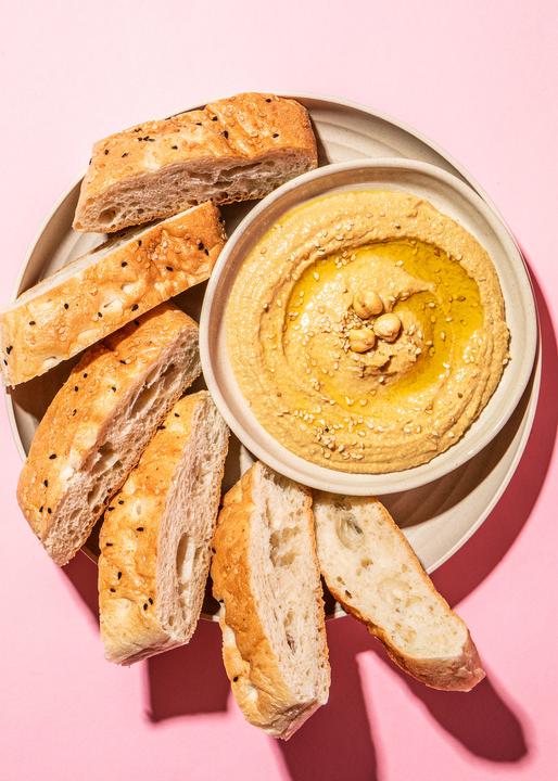 Actual product image KoRo Mixture of roasted organic chickpea flour for making hummus (500 g)