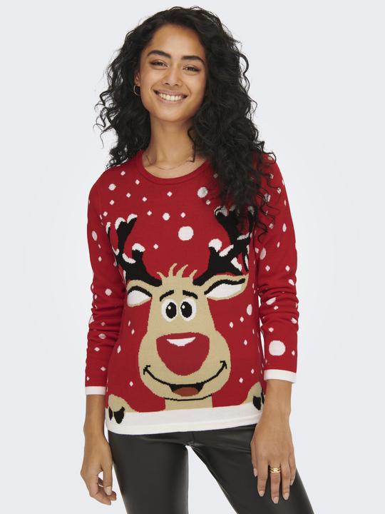 Produktbild JdY Gestrickter Weihnachts- Pullover (XXL)