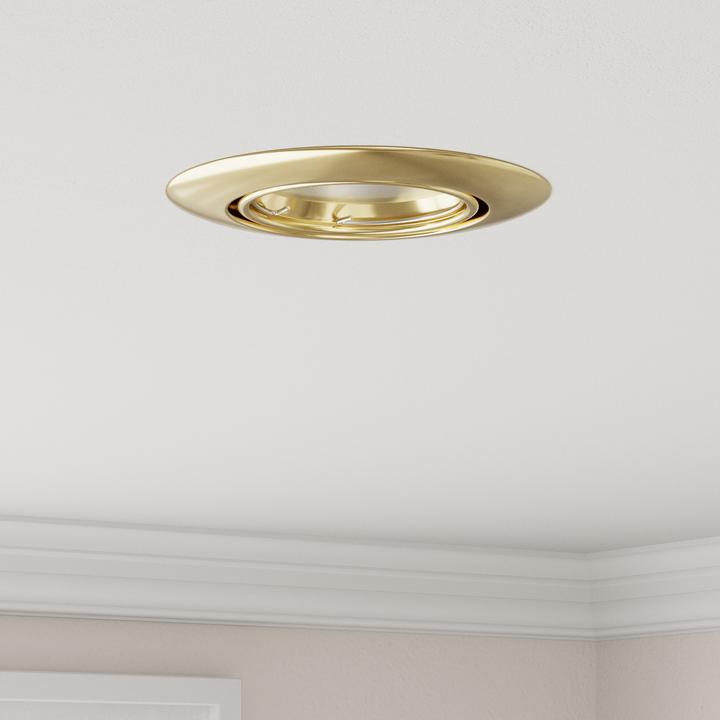 Produktbild VidaXL Lampen Set von 12 Gold Metall, Kunststoff 9 cm Leichtes Gewicht (GU10)