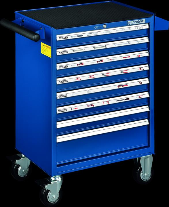 Actual product image Proton Tool trolley TT-323-PB, 8 drawers