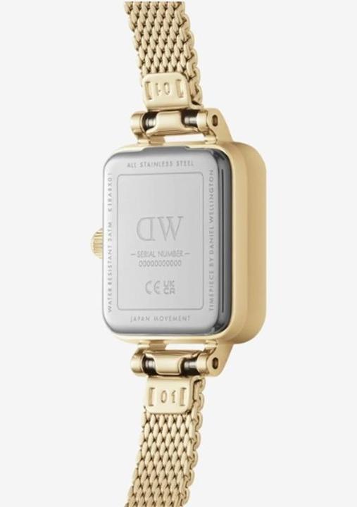 Produktbild Daniel Wellington Quadro Mini Evergold Champagne Gold (Analoguhr, 15.50 mm)