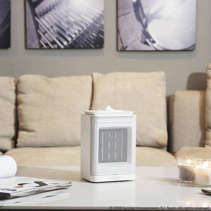 Produktbild Cecotec Chauffage en céramique compatible Ready Warm 6150 Ceramic Rotate Style (Blanc) (1500 W)