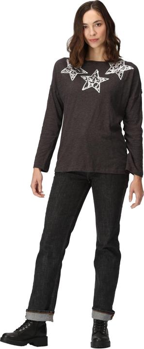 Actual product image Regatta Womens/Ladies Carlene Stars Long-Sleeved T-Shirt (40 D)