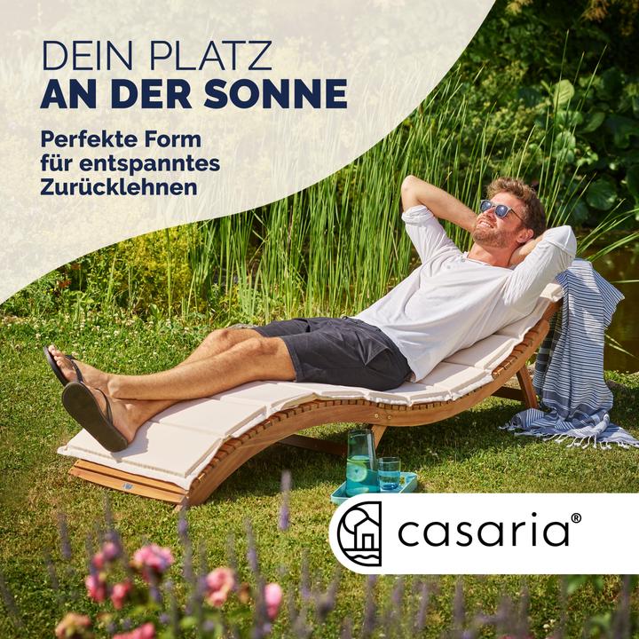 Actual product image Casaria Swing lounger set of 2 (190 cm)
