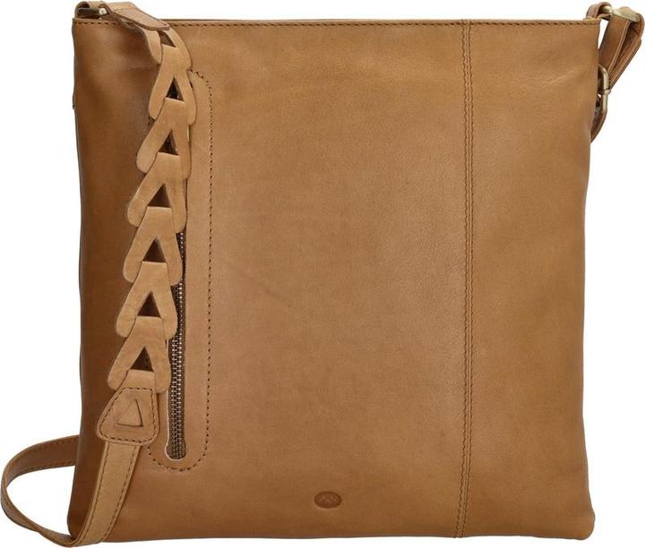 Micmacbags Hide & Stitches Daydreamer Crossbody -Umhängetasche - Sand - 100% Leder