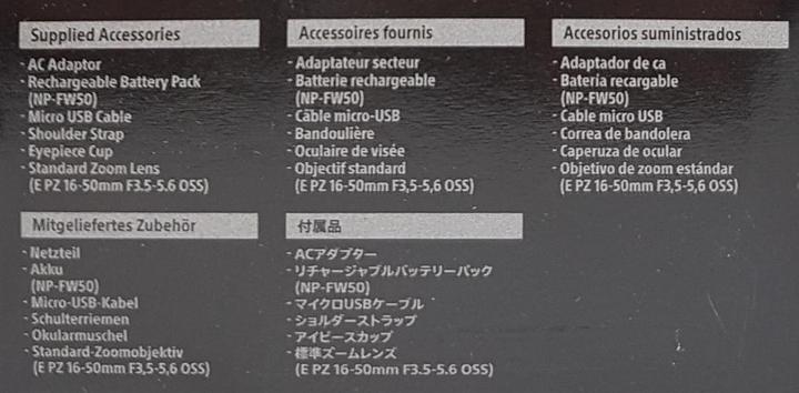 Image du produit Sony Kit Alpha a6300 (16 - 50 mm, 24 Mpx, APS-C / DX)