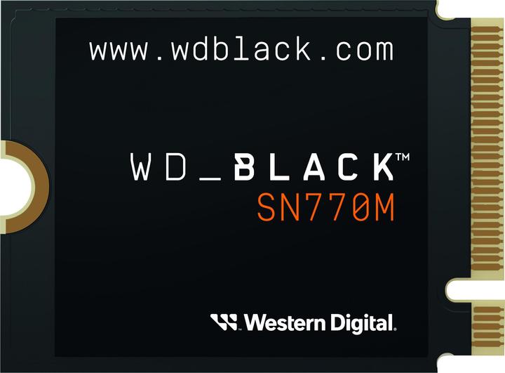 Actual product image WD Black SN770M (500 GB, M.2 2230)