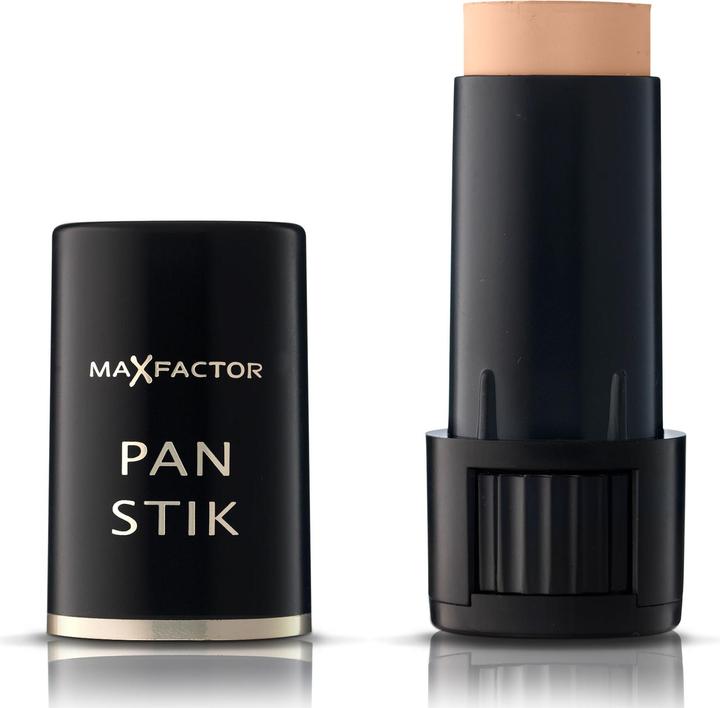 Max Factor Pan Stik, Stab, Creme, True Beige, Universalhülle, Anti-Makel, Anti-Mitesser, Glättend, N (013)