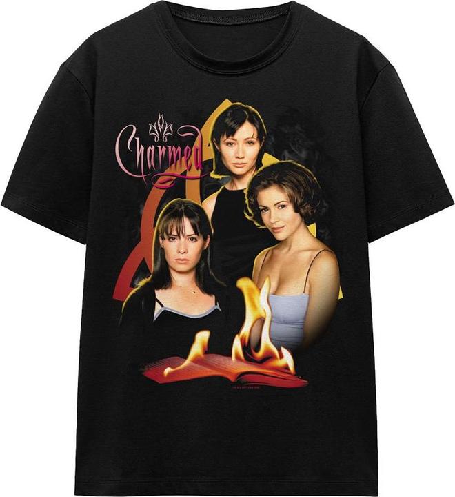 Actual product image Charmed Unisex Adult Original Three T-Shirt (XL)