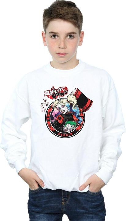 Immagine prodotto Harley Quinn Joker Patch Felpa Ragazzi (104)