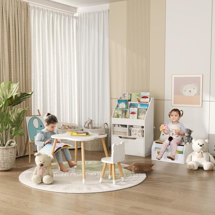 Actual product image Homcom Toy Box for Sitting