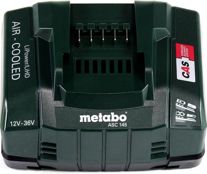 Produktbild Metabo Power 160-5 18 LTX BL OF Akku Kompressor 18 V 8,0 bar Brushless + 1x LiHD Akkupack 8,0 Ah + (8 Bar, 5 l)