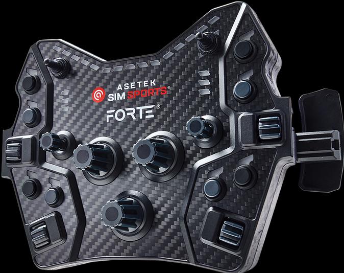 Immagine prodotto Asetek SimSports Forte GT Button Box - Edizione nera