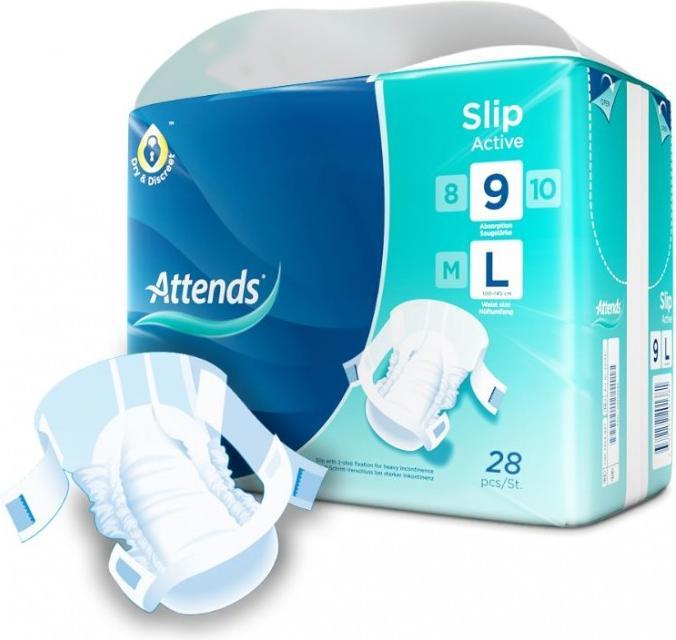 Immagine prodotto Attends Slip 9 Attivo grande (28 x, Grande)