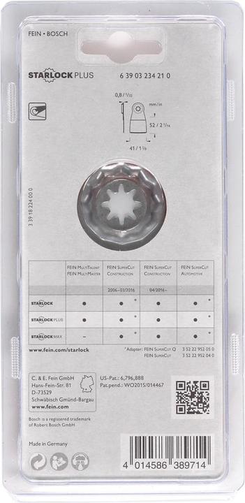 Actual product image Fein Spatula 63903234210 1 pc.