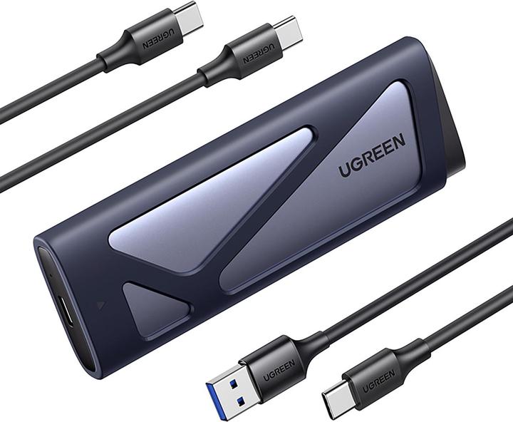 Actual product image Ugreen Enclosure SSD M.2 NVMe/SATA CM767 2TB USB-C 3.1 G (M.2 2230, M.2 2240, M.2 2260, M.2 2280)
