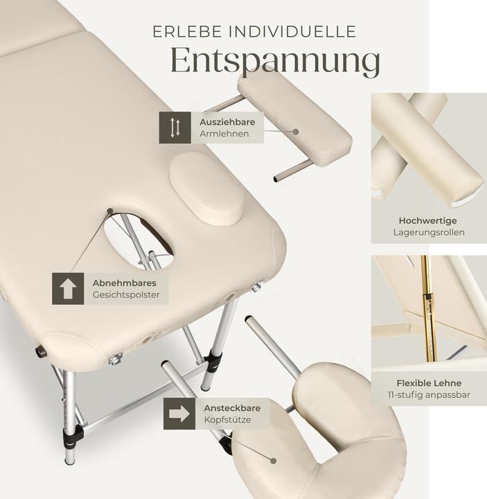 Immagine prodotto tectake 3 Zonen Massageliege